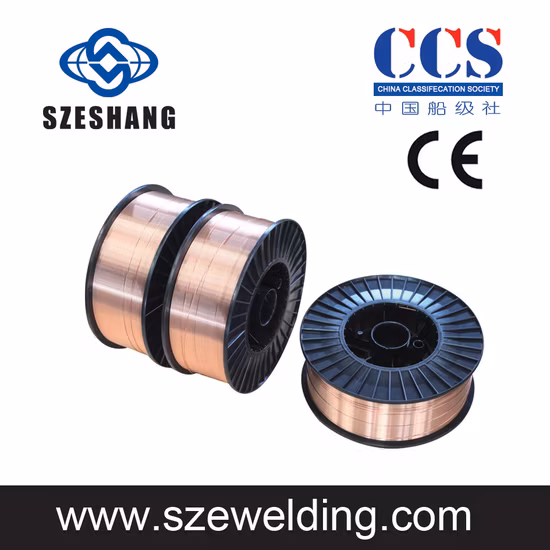 Filo per saldatura MIG senza gas Er70s-6, filo per saldatura CO2